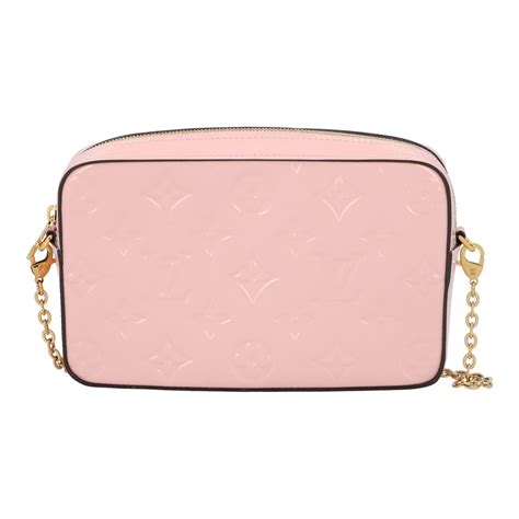 louis vuitton rose ballerine camera pouch|LOUIS VUITTON Vernis Camera Pouch Rose Ballerine.